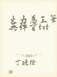 火力为王笔趣阁无弹窗txt