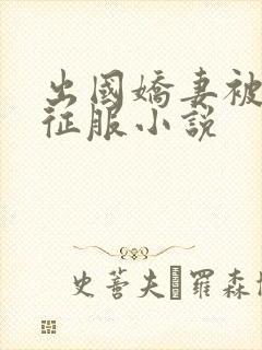 出国娇妻被黑人征服小说