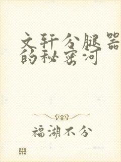 文轩分腿器河马的秘密河