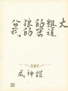 公狼的粗大挺进我的密道