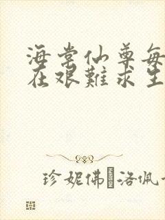 海棠仙尊每天都在艰难求生