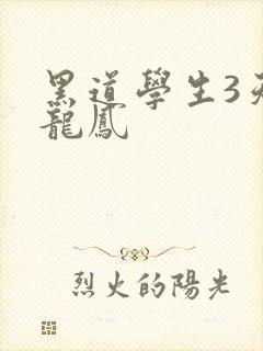 黑道学生3天门龙凤