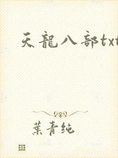 天龙八部txt