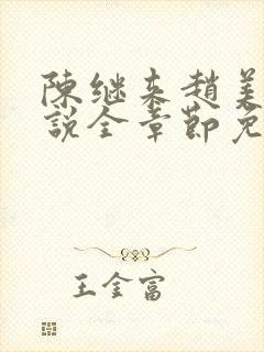 陈继来赵美媛小说全章节免费阅读