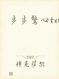 步步惊心txt封面