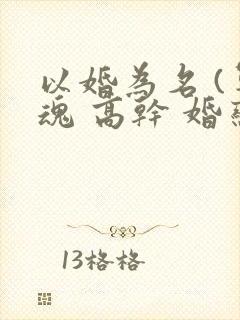 以婚为名 (军魂 高干 婚恋)