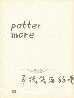 potter more封面