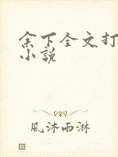 余下全文打不开小说封面