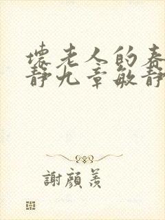 坏老人的春天敏静九章敏静封面