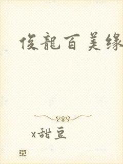 俊龙百美缘小说