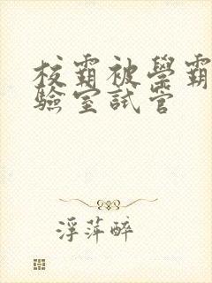 校霸被学霸压实验室试管