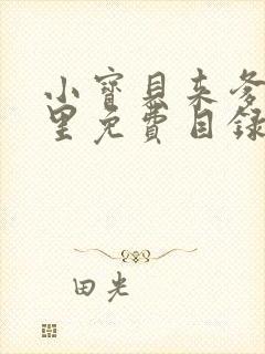 小宝贝来爹地怀里免费目录