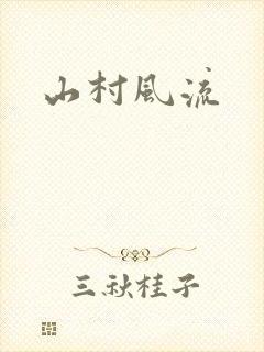 山村风流封面