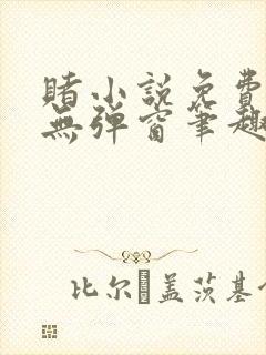 赌小说免费阅读无弹窗笔趣阁