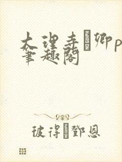 大理寺·卿po笔趣阁