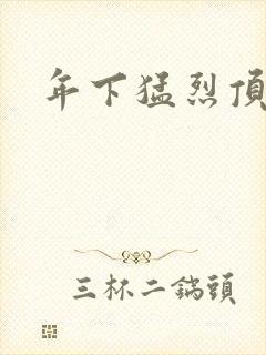 年下猛烈顶弄h封面