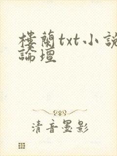 楼兰txt小说论坛