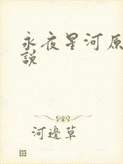 永夜星河原著小说封面