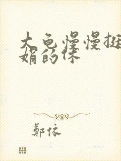 大龟慢慢挺进张娟的休