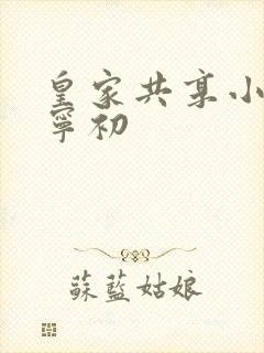 皇家共享小公主宁初