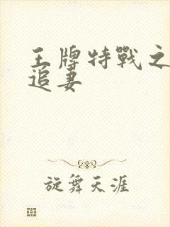 王牌特战之军少追妻