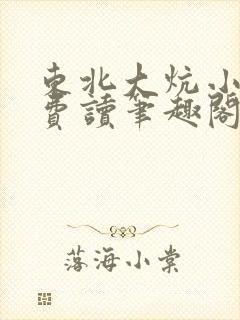 东北大炕小说免费读笔趣阁