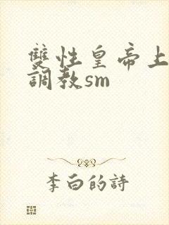 双性皇帝上朝被调教sm封面