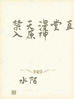 禁天漫堂直接进入原神