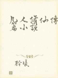 凡人修仙传人界篇小说
