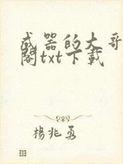 成器的大哥笔趣阁txt下载