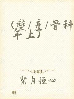 (双/产/骨科年上)