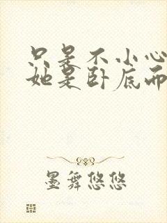 只是不小心发现她是卧底而已封面