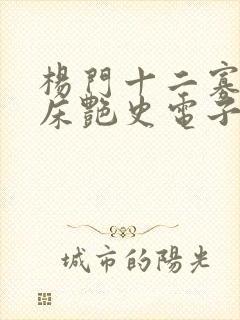 杨门十二寡妇肉床艳史电子书