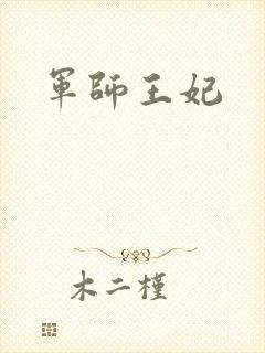 军师王妃封面