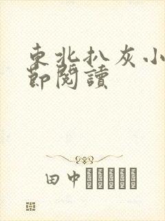 东北扒灰小说分节阅读