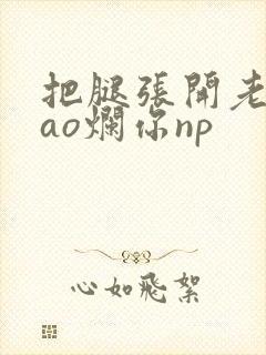 把腿张开老子cao烂你np