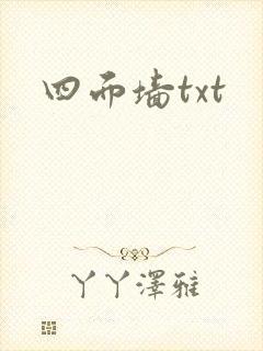 四面墙txt