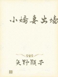 小娇妻出墙记封面