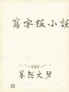 写字板小说