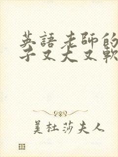 英语老师的小兔子又大又软