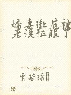 娇妻彻底被门卫老汉征服了封面