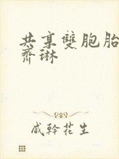 共享双胞胎齐娜齐琳