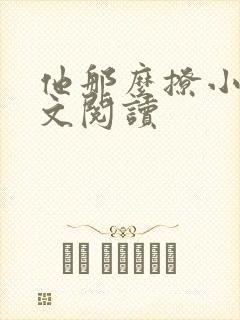 他那么撩小说全文阅读封面