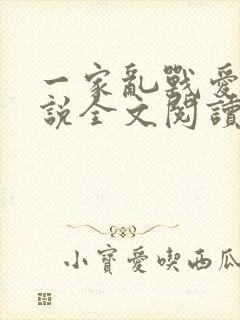 一家乱战爱莲小说全文阅读