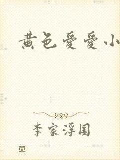 黄色爱爱小说