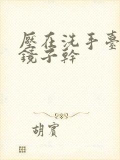 压在洗手台看着镜子干