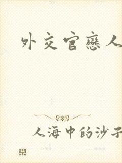 外交官恋人小说
