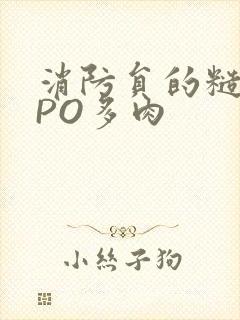 消防员的糙汉文PO多肉封面