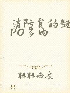 消防员的糙汉文PO多肉