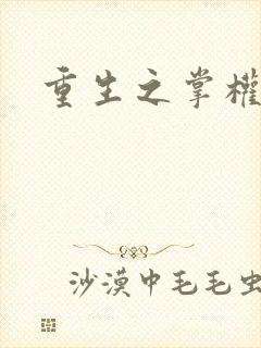 重生之掌权天下